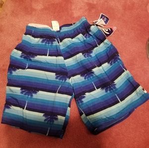Quiksilver Swim Trunks Vintage Retro Style S